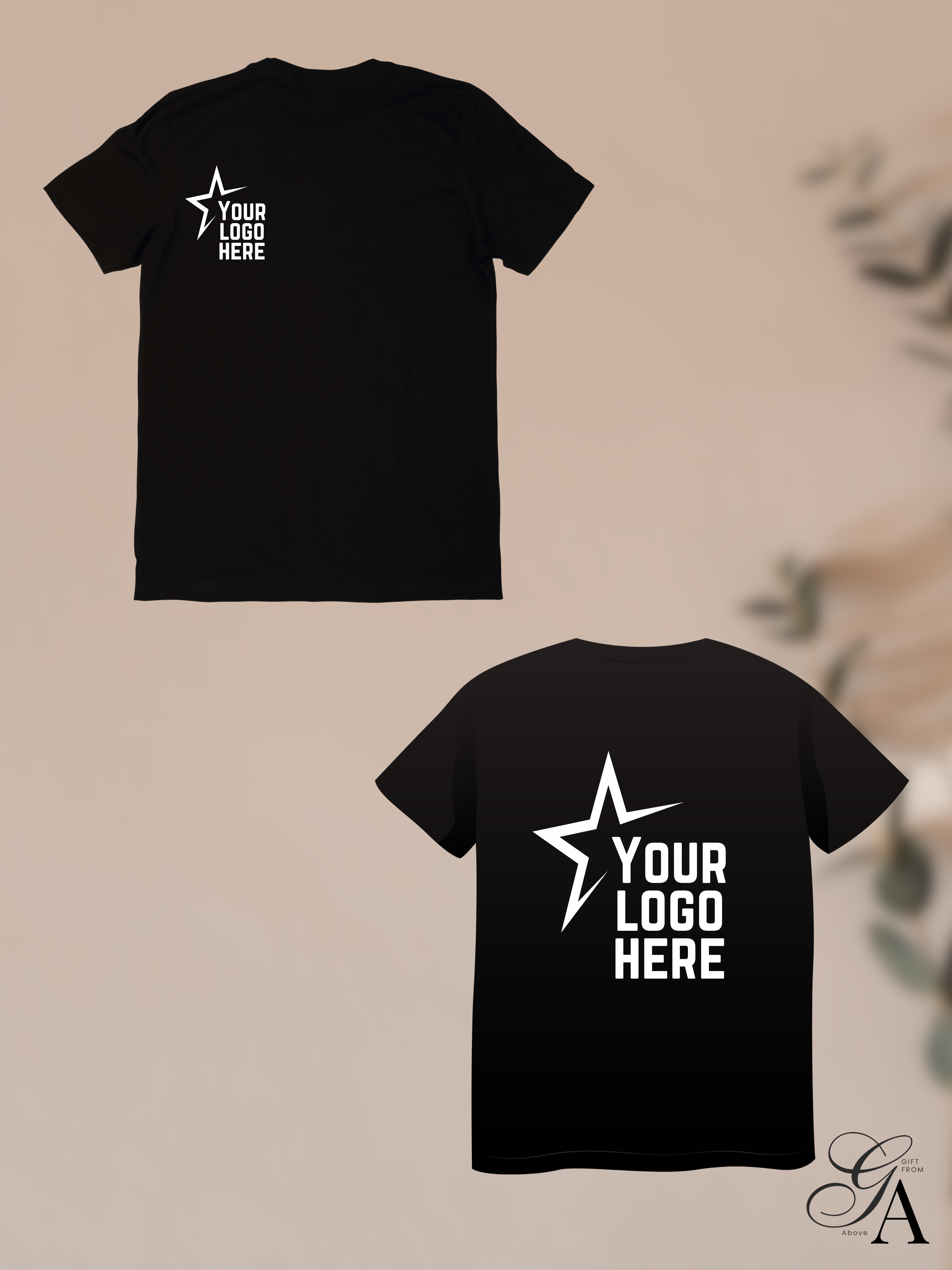 Personalized Business T-Shirt | Black